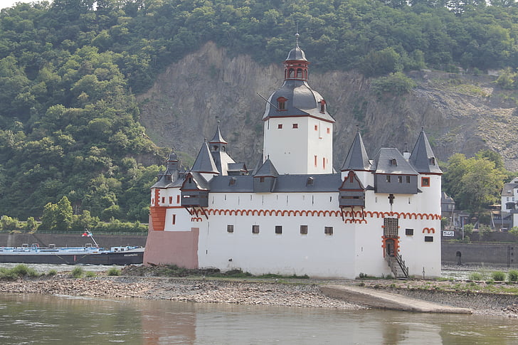 Rhinen, slottet i Rhinen, Kaub