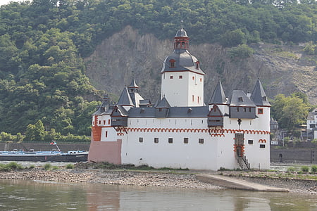 sông Rhine, lâu đài ở sông rhine, Kaub