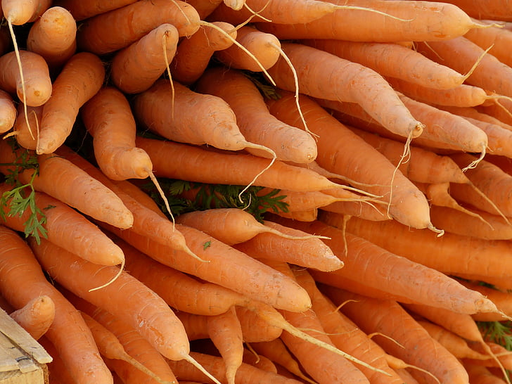 cà rốt, rau quả, khỏe mạnh, thực phẩm, dinh dưỡng, thu hoạch, nhà bếp