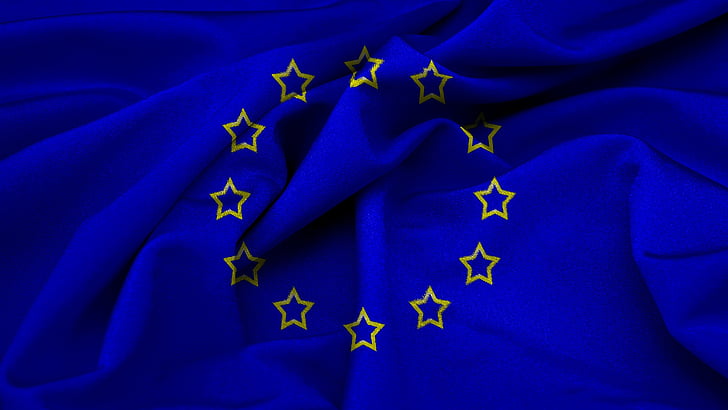 Európa, vlajka, vlajky