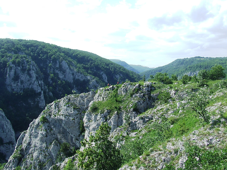 szurkodvölgy, bos, eerder bestaande kalksteen plateau, Cliff, Zádielska vallei