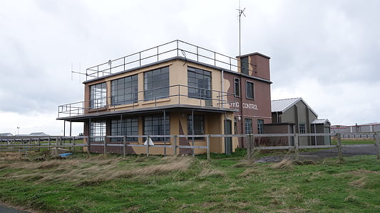 jurby control tower, isle of man, airfield