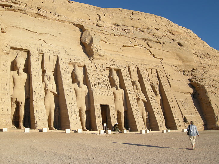 Egipt, Świątynia Ramzesa, Faraon, Grobowiec, Luxor - Teb, Rameses II, Afryka