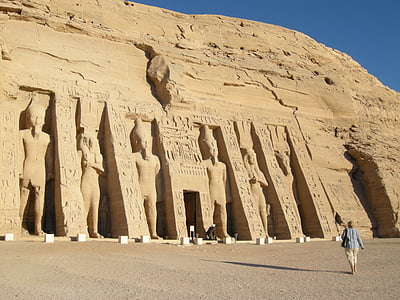 Egypt, chrám Ramzesa, faraón, Tomb, Luxor - Téb, Ramesesu II, Afrika