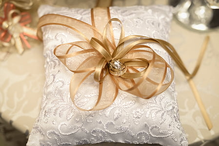 ringen, bruiloft, huwelijk, decoratie, viering, cadeau