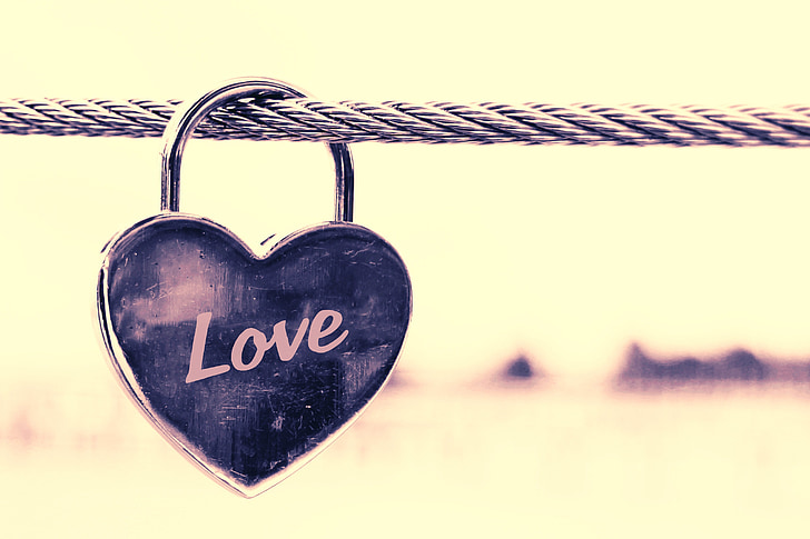 cor, l'amor, relació, símbol, sentiments, sensació, tanca de seguretat