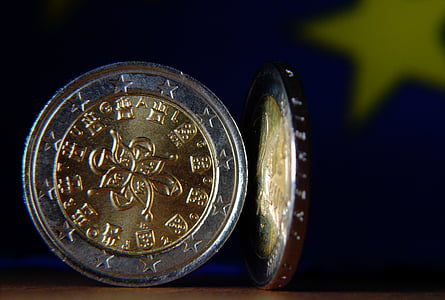 ユーロ, ユーロ硬貨, お金, 通貨, コイン, 金融, 現金