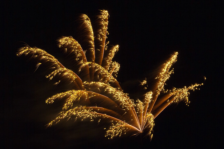 feux d’artifice, nouvel an, nuit, pyrotechnie, Sylvester, fusée, jour de l’an