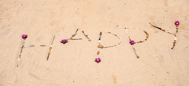 відчуття, веселий, Щасливий, залишити, море, пляж, Live