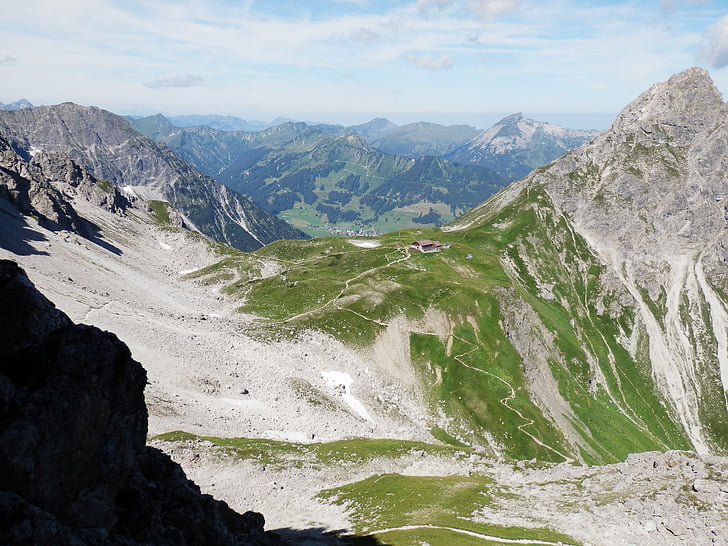 fiederepass, chýše, Allgäu