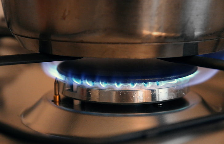 gas flame, gas stove, italy, gas, cook, kitchen, close
