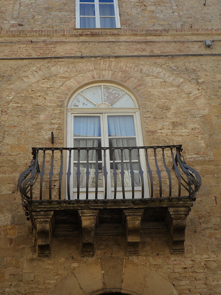 Volterra, Istana, bangunan, abad pertengahan, arsitektur, Tuscany, kota tua