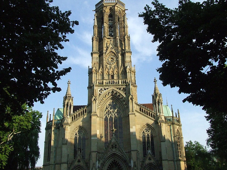 Nhà thờ, xây dựng, kiến trúc, Nhà thờ, Stuttgart, Stuttgart-west, St john's church