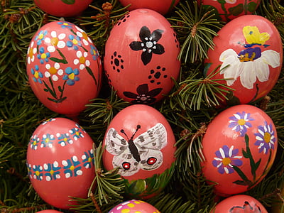 пасхальне яйце, Великдень, фарба, розпис писанок, пасхальні яйця, яйце, Живопис