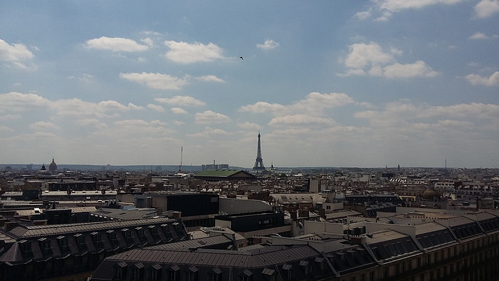 Parijs, Frankrijk, Eiffeltoren, stad