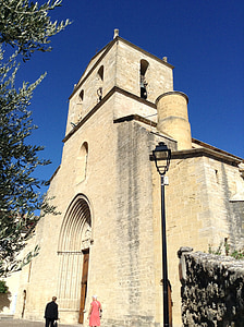 Церковь, башня колокола, деревня, Пьер