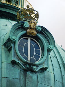 fenêtre de, sculpture, ornement, gothique, monument, Château, Tourisme