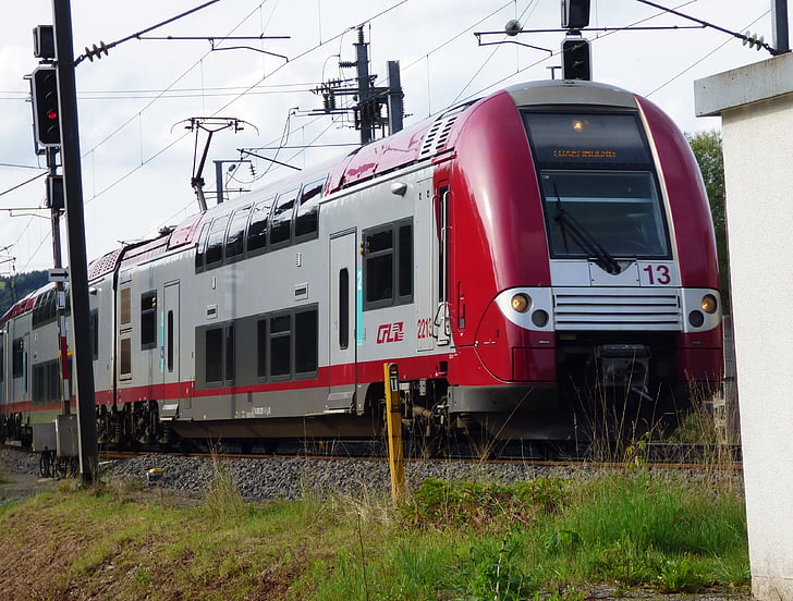 Pociąg, trenować jednostki, podróży, Luksemburg