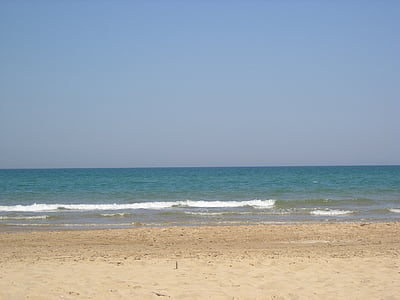 Vaade, Hispaania, Sea, Beach, tühi, No inimesed, ikka