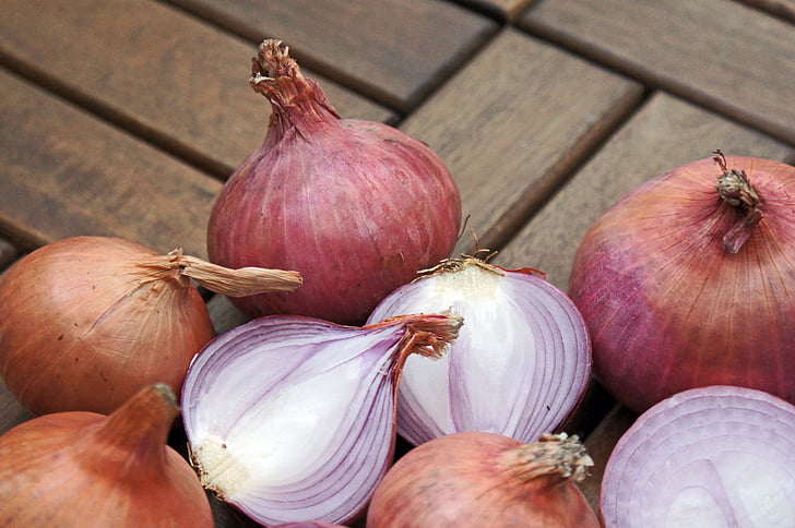 onions, vegetable, red, food, fresh, healthy, vegetarian