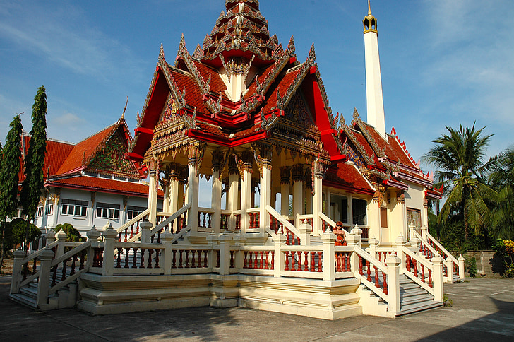 templom, Pattaya, Thaiföld