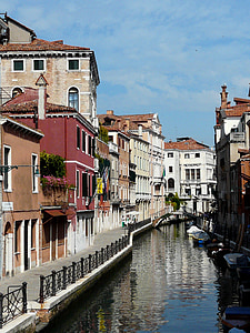 Fondamenta-garzotti, juin, été, Italie, Rio marin, Venise, canal