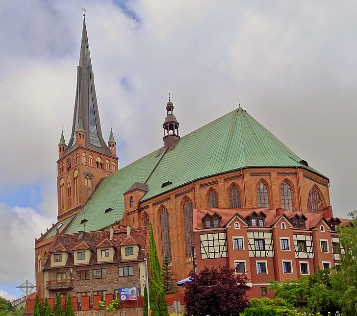 Polen, Stettin, James Bus Kathedrale