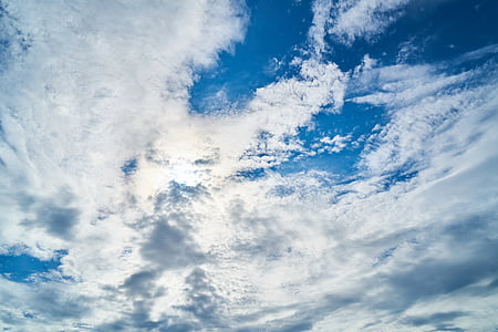 đám mây, ánh sáng, cảnh quan, đảo ngược ánh sáng, đám mây, màu xanh, Thiên nhiên