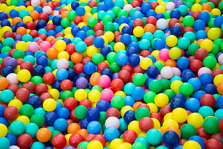 baseinas kamuolys, kamuolys, spalvinga, vaikai, įdomus, reprodukcija, žaidimas