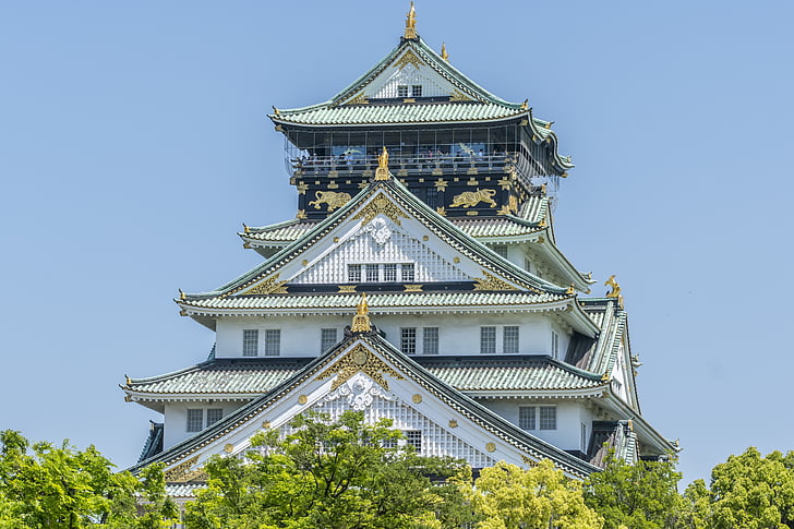 Kasteel, Japan, Japans, Landmark, Azië, gebouw, oude