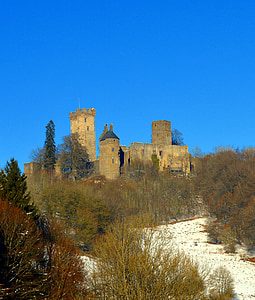 Castelul, Castelul cavalerului, Turnul, castel castel, punct de vedere, Castelul de perete, Evul mediu