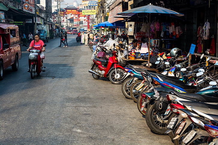 warorot trg, Chiang mai, severu Tajske