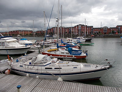 Preston, Dock, Marina, 13 tháng 6, năm 2017, tàu hàng hải, Bến cảng