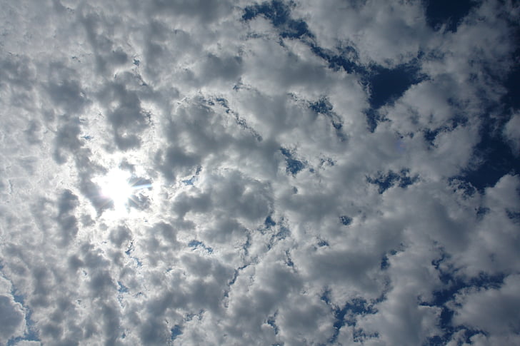 облака, небо, glomerulus, Рамс