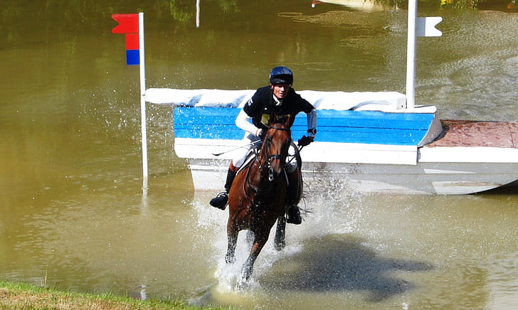 paard proeven, eventing, Paardensport, Rider, competitie, Paardrijden, Cross-Country
