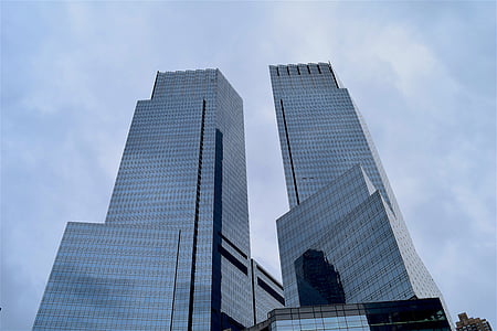 skyscrapers, manhattan, nyc, new, city, building, york