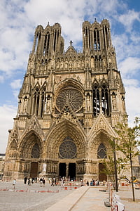 Pariis, notredame cathedral, gooti