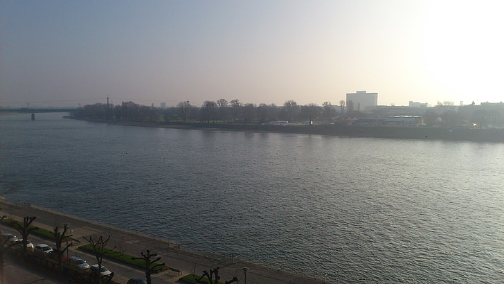 buổi sáng, Vào buổi sáng, mây mù, vào sáng sớm, nước, sông, sông Rhine