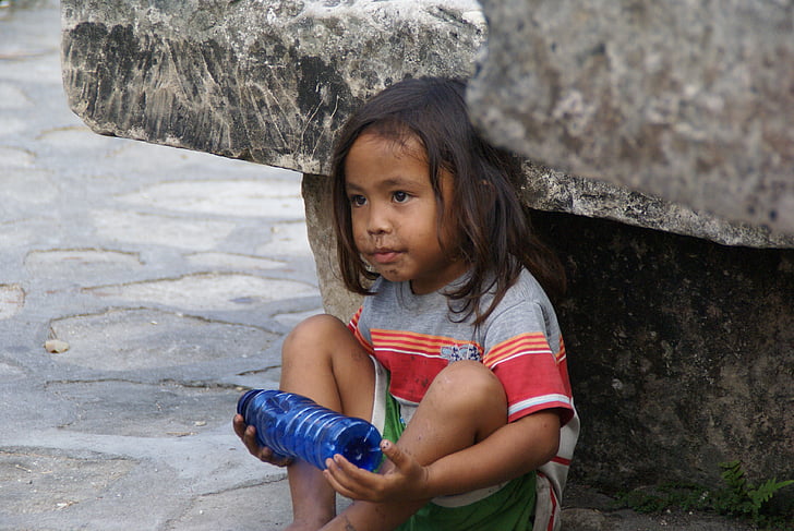 Asia, Indonesien, barn, Flicka