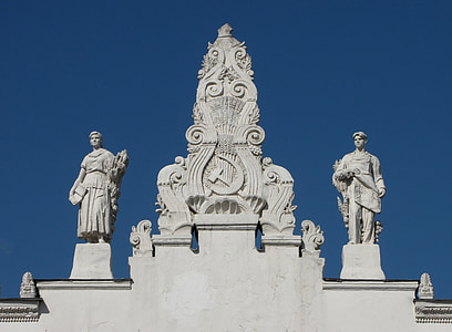 Rusia, Pameran, Paviliun, Pusat, Soviet, arsitektur, patung