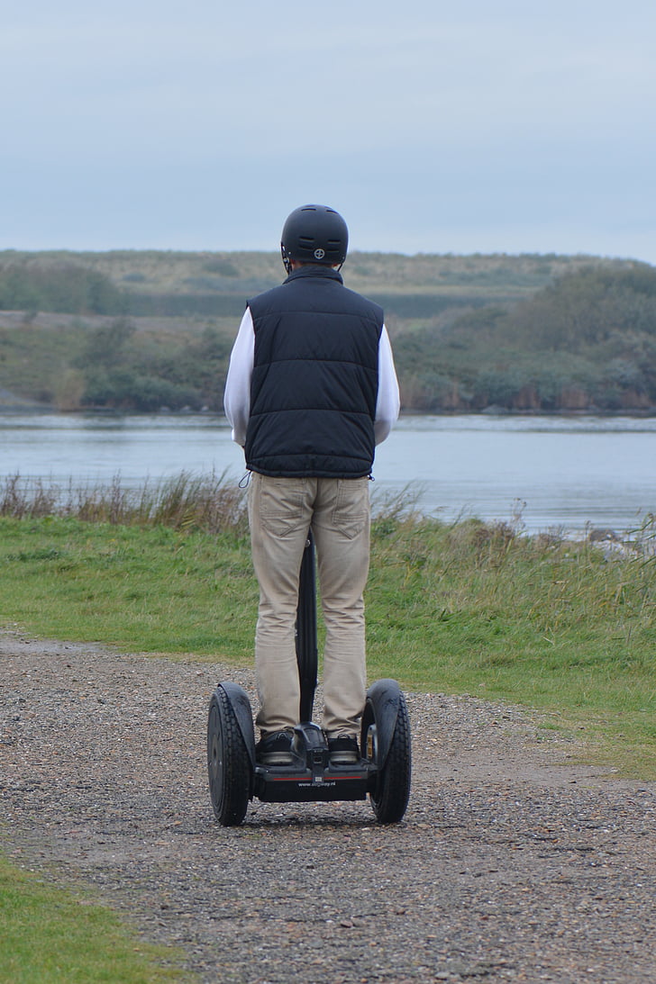 segway, getting there and getting around, man