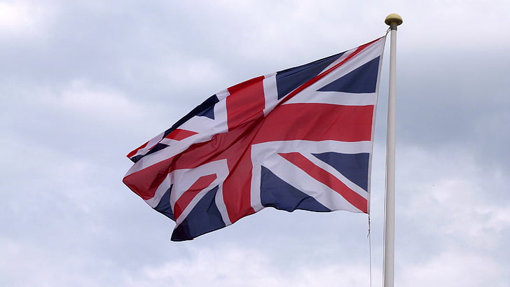 Anglie, vlajka, Union jack, Spojené království