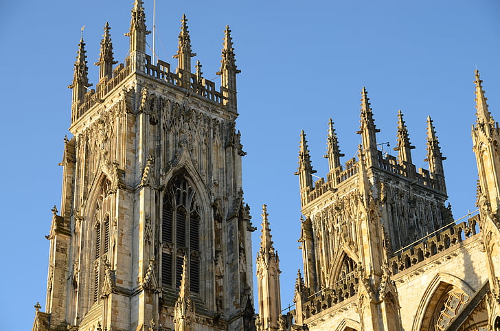 York minster, katedralen, kirke, arkitektur, monument, bygge, hvelvet