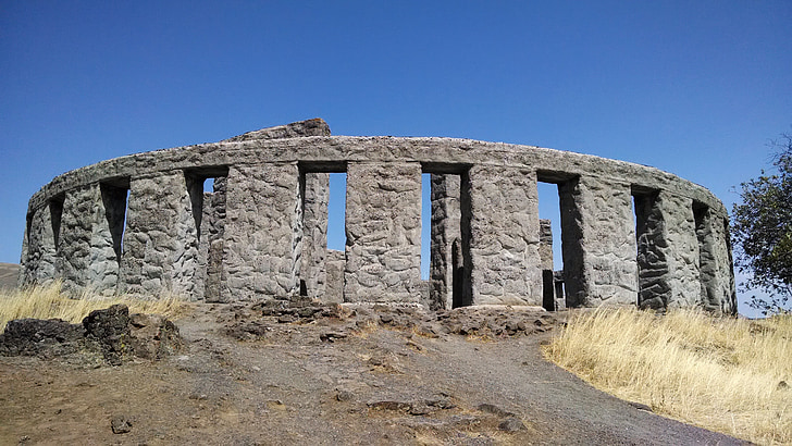 Stonehenge, Maryhill, Washington, Memorial, Columbia, fiume, architettura