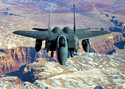borbenih zrakoplova, zrakoplova, borac, f-15, jet, leti, vojne
