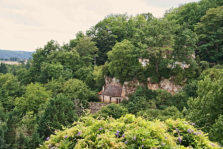Pháp, Dordogne, vùng Périgord, Limeuil, ngôi nhà