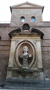 Roma, historie, vegg, landemerke, italiensk, Europa