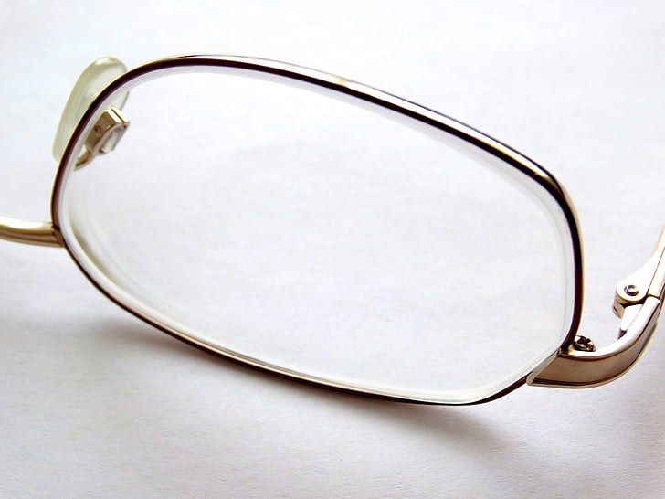 gots de vidre, ulleres de lectura, ulleres, veure, elegants, metall, valent