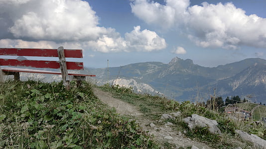 fjell, alpint, landskapet, natur, Panorama, Østerrike, Tyskland