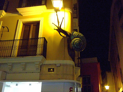 caracol, fachada, edificio, Sevilla, España, Andalucía, arquitectura
